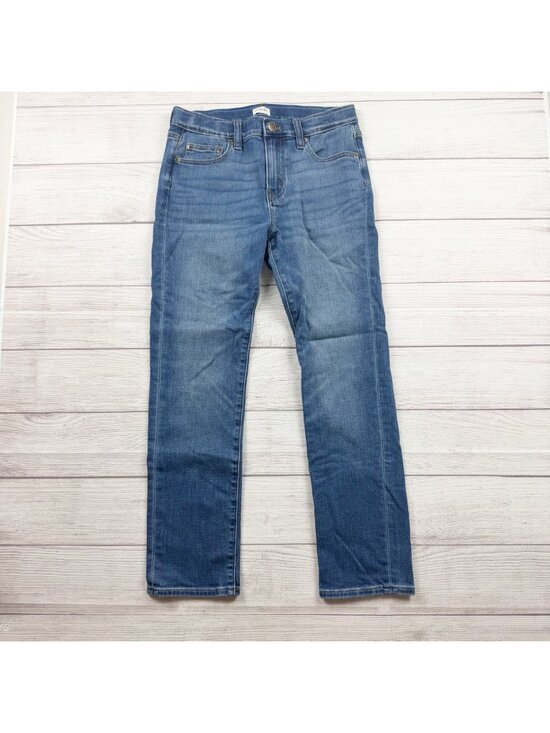Crewcuts Other - Crewcuts Kids Adjustable Waist Denim Straight Jeans Medium Wash Blue 12